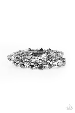 oak-sisters-jewelry-fashionably-faceted-black-bracelet-paparazzi-accessories-by-lisa