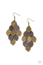 Load image into Gallery viewer, oak-sisters-jewelry-loud-and-leafy-multi-earrings-paparazzi-accessories-by-lisa
