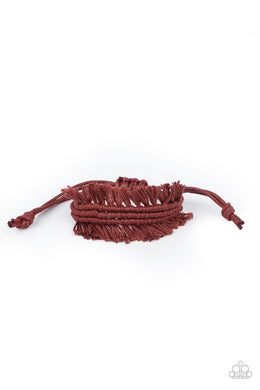 oak-sisters-jewelry-make-yourself-at-homespun-brown-bracelet-paparazzi-accessories-by-lisa