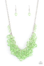 Load image into Gallery viewer, oak-sisters-jewelry-let-the-festivities-begin-green-necklace-paparazzi-accessories-by-lisa
