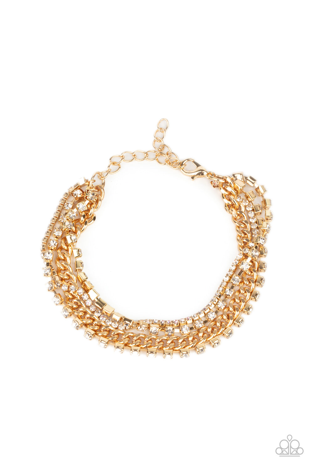 oak-sisters-jewelry-brilliantly-beaming-gold-bracelet-paparazzi-accessories-by-lisa