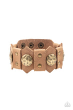 Load image into Gallery viewer, oak-sisters-jewelry-electrified-edge-brown-bracelet-paparazzi-accessories-by-lisa
