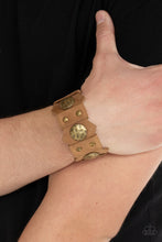 Load image into Gallery viewer, Paparazzi 🔆Electrified Edge - Brown Bracelet
