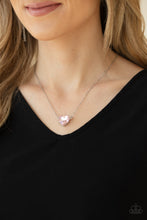 Load image into Gallery viewer, Paparazzi 🔆 She Works HEART For The Money - Pink Necklace
