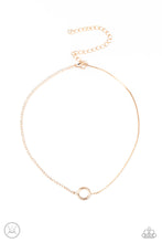 Load image into Gallery viewer, oak-sisters-jewelry-gotta-split-gold-necklace-paparazzi-accessories-by-lisa
