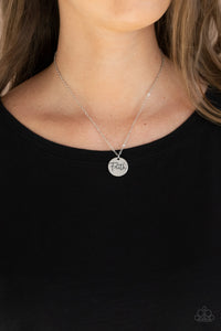 Paparazzi 🔆 Choose Faith - Silver Necklace