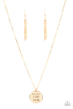 Load image into Gallery viewer, oak-sisters-jewelry-light-it-up-gold-necklace-paparazzi-accessories-by-lisa
