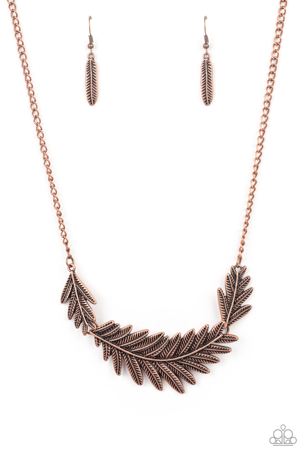 oak-sisters-jewelry-queen-of-the-quill-copper-necklace-paparazzi-accessories-by-lisa