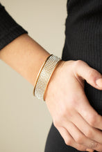 Load image into Gallery viewer, Paparazzi 🔆 Cant Believe Your ICE - Gold Bracelet
