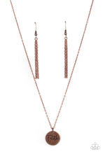 Load image into Gallery viewer, oak-sisters-jewelry-choose-faith-copper-necklace-paparazzi-accessories-by-lisa
