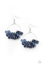 Load image into Gallery viewer, oak-sisters-jewelry-flirty-florets-blue-earrings-paparazzi-accessories-by-lisa
