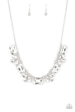 Load image into Gallery viewer, oak-sisters-jewelry-long-live-sparkle-white-necklace-paparazzi-accessories-by-lisa
