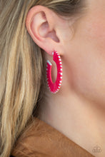 Load image into Gallery viewer, Paparazzi 🔆 Everybody Conga! - Pink Earrings
