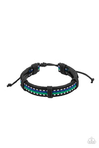 oak-sisters-jewelry-forging-a-trail-blue-bracelet-paparazzi-accessories-by-lisa