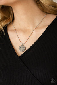 Paparazzi 🔆 Be Still - Silver Necklace