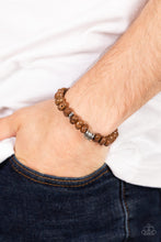 Load image into Gallery viewer, Paparazzi 🔆 Natural State of Mind - Brown Bracelet
