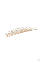 Load image into Gallery viewer, Paparazzi 🔆 Elegantly Efficient - Gold Hair Clip
