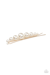 Paparazzi 🔆 Elegantly Efficient - Gold Hair Clip