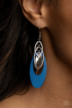 Load image into Gallery viewer, Paparazzi 🔆Ambitious Allure - Blue Earrings
