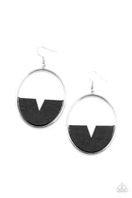 Load image into Gallery viewer, oak-sisters-jewelry-island-breeze-black-earrings-paparazzi-accessories-by-lisa
