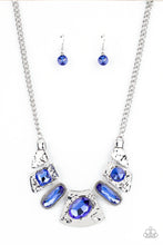 Load image into Gallery viewer, oak-sisters-jewelry-futuristic-fashionista-blue-necklace-paparazzi-accessories-by-lisa

