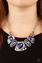 Load image into Gallery viewer, Paparazzi 🔆 Futuristic Fashionista - Blue Necklace

