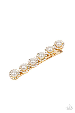 oak-sisters-jewelry-polished-posh-gold-hair clip-paparazzi-accessories-by-lisa