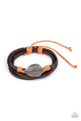 oak-sisters-jewelry-frond-and-center-orange-bracelet-paparazzi-accessories-by-lisa