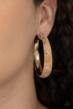 Load image into Gallery viewer, Paparazzi 🔆 A CORK In The Road - Gold Earrings
