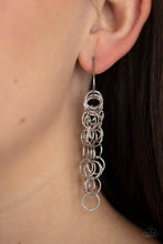 Load image into Gallery viewer, Paparazzi 🔆Long Live The Rebels - Silver Earrings
