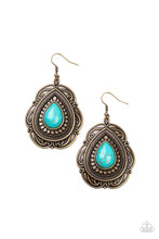 Load image into Gallery viewer, oak-sisters-jewelry-southwestern-soul-brass-earrings-paparazzi-accessories-by-lisa
