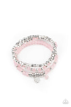 Load image into Gallery viewer, oak-sisters-jewelry-glacial-glimmer-pink-bracelet-paparazzi-accessories-by-lisa
