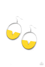 Load image into Gallery viewer, oak-sisters-jewelry-island-breeze-yellow-earrings-paparazzi-accessories-by-lisa
