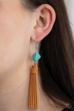 Load image into Gallery viewer, Paparazzi 🔆 All-Natural Allure - Blue Earrings
