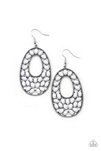 Load image into Gallery viewer, oak-sisters-jewelry-beaded-shores-white-earrings-paparazzi-accessories-by-lisa
