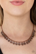 Load image into Gallery viewer, Paparazzi 🔆 Dainty DISCovery - Copper Necklace
