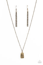 Load image into Gallery viewer, oak-sisters-jewelry-faith-over-fear-brass-necklace-paparazzi-accessories-by-lisa
