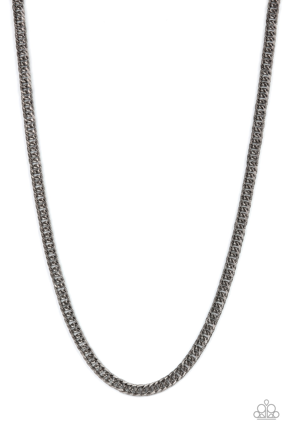 oak-sisters-jewelry-valiant-victor-black-mens necklace-paparazzi-accessories-by-lisa