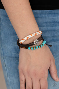 Paparazzi 🔆 Terrain Trend - Orange Bracelet