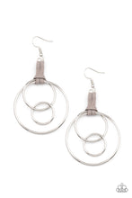 Load image into Gallery viewer, oak-sisters-jewelry-fearless-fusion-silver-earrings-paparazzi-accessories-by-lisa
