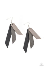 Load image into Gallery viewer, oak-sisters-jewelry-suede-shade-silver-earrings-paparazzi-accessories-by-lisa
