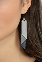 Load image into Gallery viewer, Paparazzi 🔆 Suede Shade - Silver Earrings
