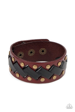 oak-sisters-jewelry-laces-loaded-brass-bracelet-paparazzi-accessories-by-lisa