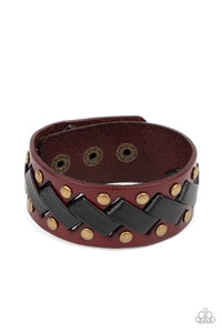 oak-sisters-jewelry-laces-loaded-brass-bracelet-paparazzi-accessories-by-lisa