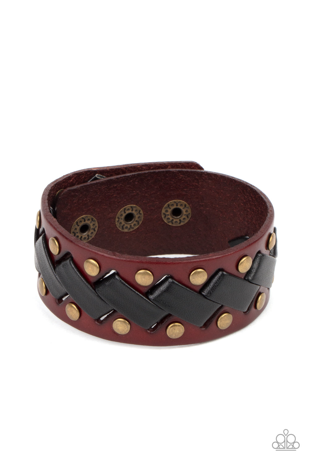 oak-sisters-jewelry-laces-loaded-brass-bracelet-paparazzi-accessories-by-lisa