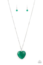 Load image into Gallery viewer, oak-sisters-jewelry-warmhearted-glow-green-necklace-paparazzi-accessories-by-lisa
