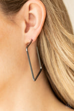 Load image into Gallery viewer, Paparazzi 🔆 Material Girl Magic - Black Earrings
