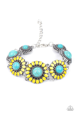 oak-sisters-jewelry-bodaciously-badlands-yellow-bracelet-paparazzi-accessories-by-lisa