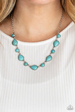 Load image into Gallery viewer, Paparazzi 🔆 Heavenly Teardrops - Blue Necklace
