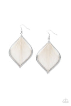 Load image into Gallery viewer, oak-sisters-jewelry-string-theory-white-earrings-paparazzi-accessories-by-lisa
